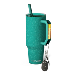 Thicc Buddy 40oz | Teal Glitz