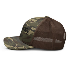 Logo Camouflage Trucker Hat