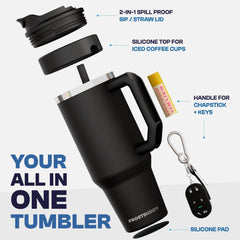 Thicc Buddy 40oz | Purple Glitz